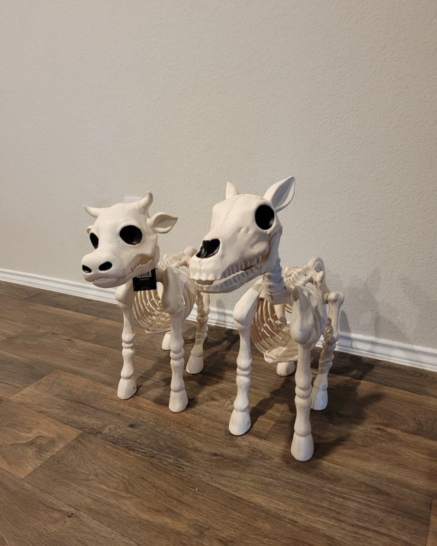 Cow & Horse Skeleton Halloween Decorative Prop