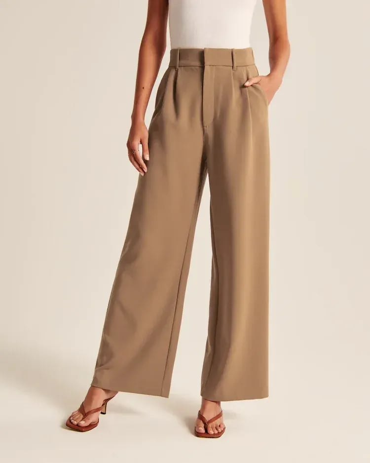 ❤️LAST DAY 50% OFF - Icy Lightweight Tailored Wide Leg Pants-(Buy 2 Free Shipping)