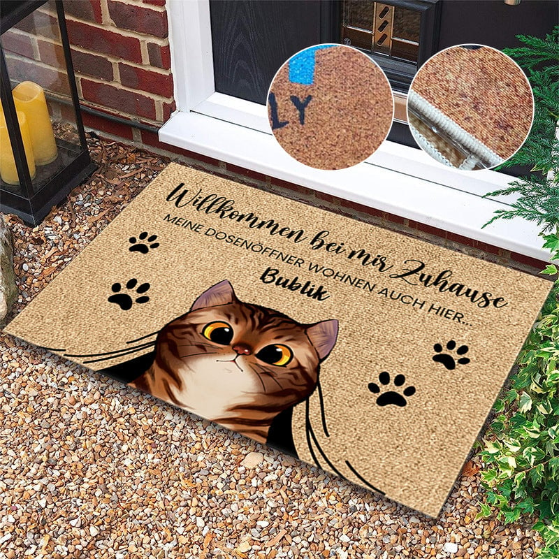 Cartoon animal floor mat