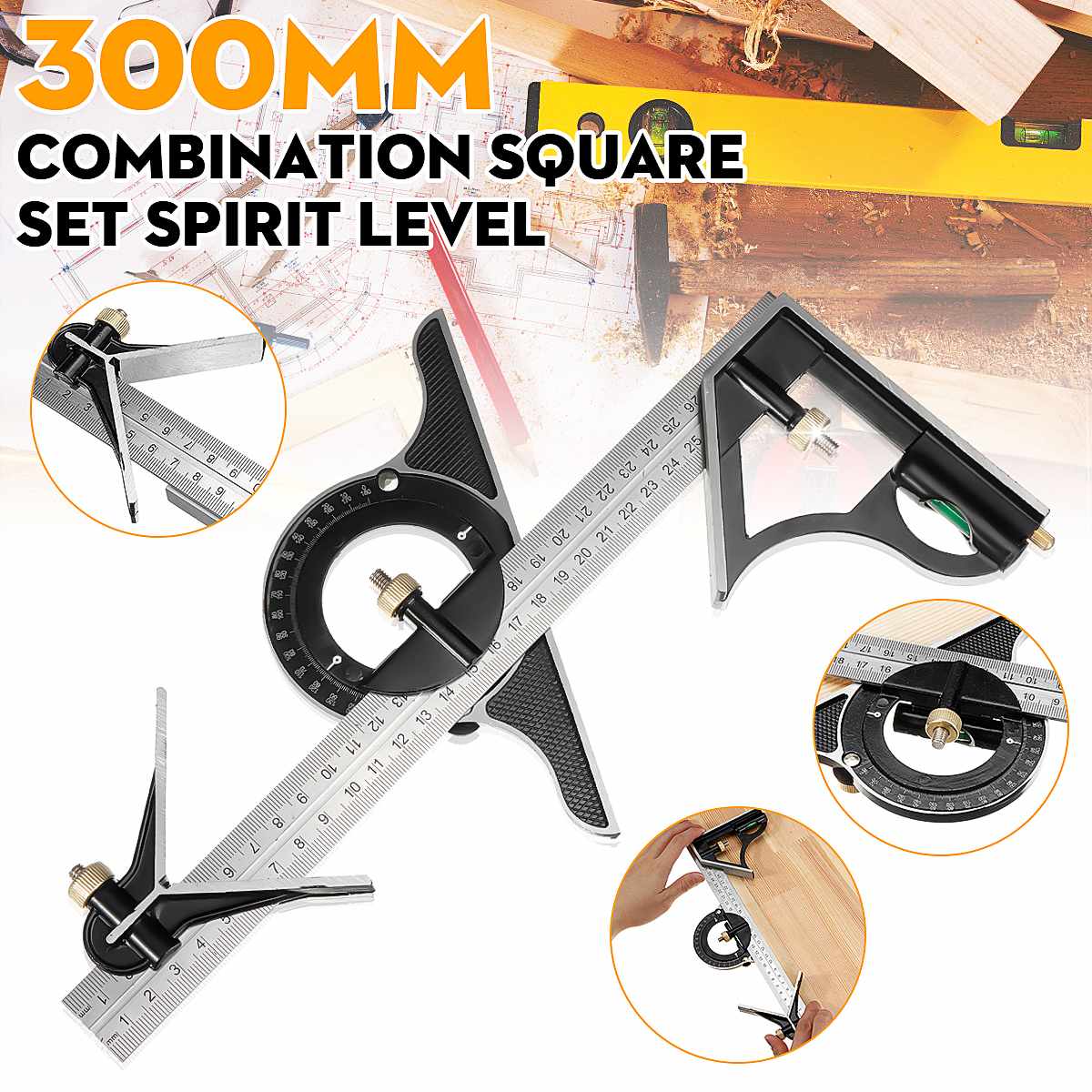 Multifunctional Combination of Movable Angle Ruler Set – ffmetro