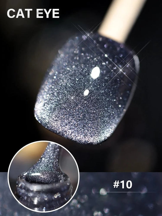 49 OFF🔥Laser Diamond Cat Eye Nail Polish🎁 ffmetro