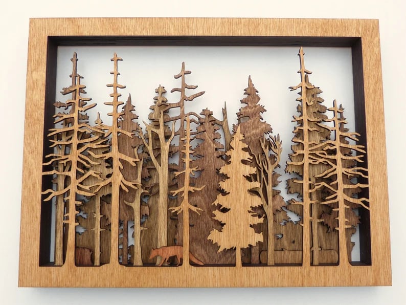 💖Last Day 75% OFF-Forest Wildlife - Handcrafted Art – ffmetro