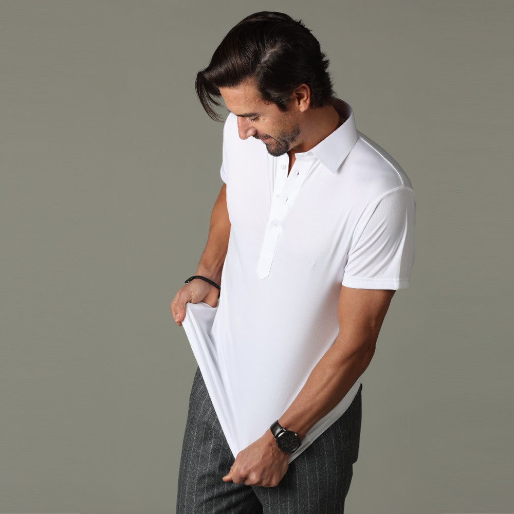 Semi-Spread Collar Polo