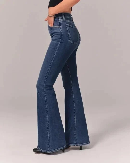 ⭐Women's 2023 Summer⭐ Ultra High Rise Stretch Flare Jean