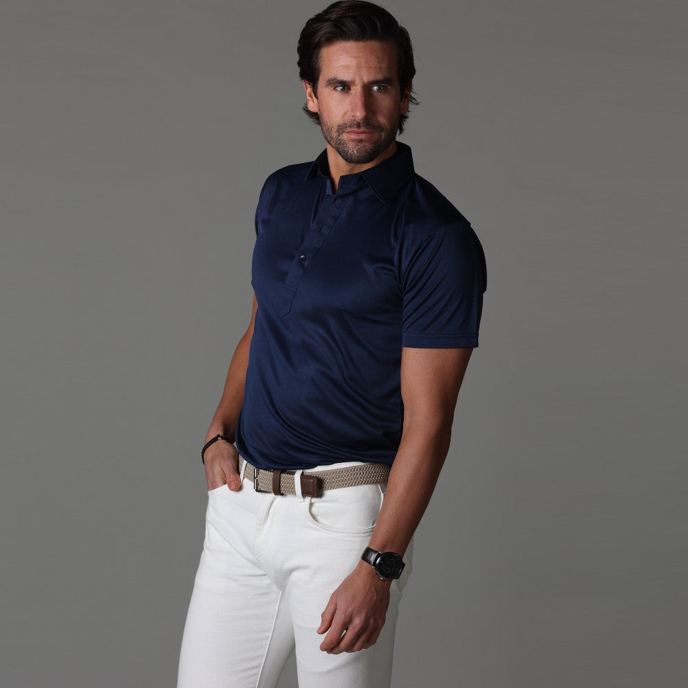 Semi-Spread Collar Polo