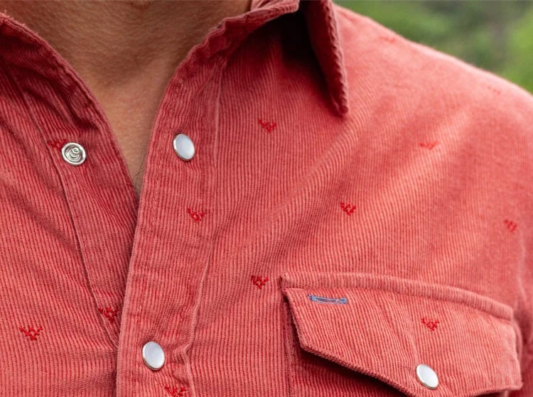 Corduroy Button Shirt