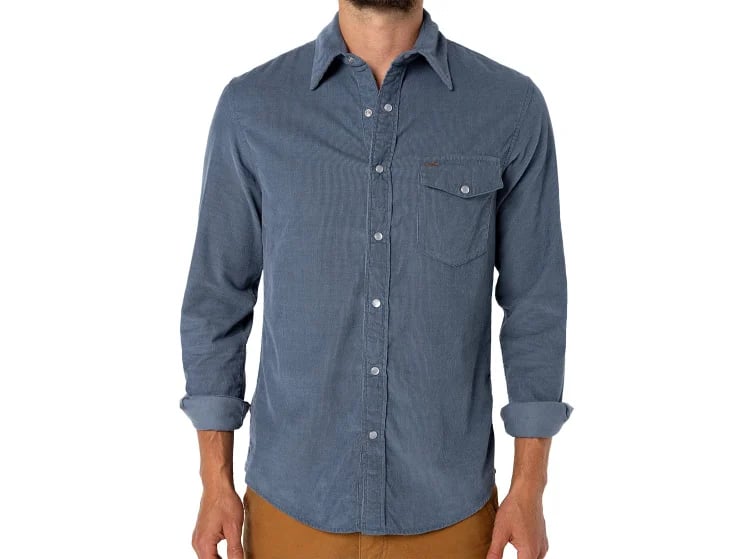 Corduroy Button Shirt