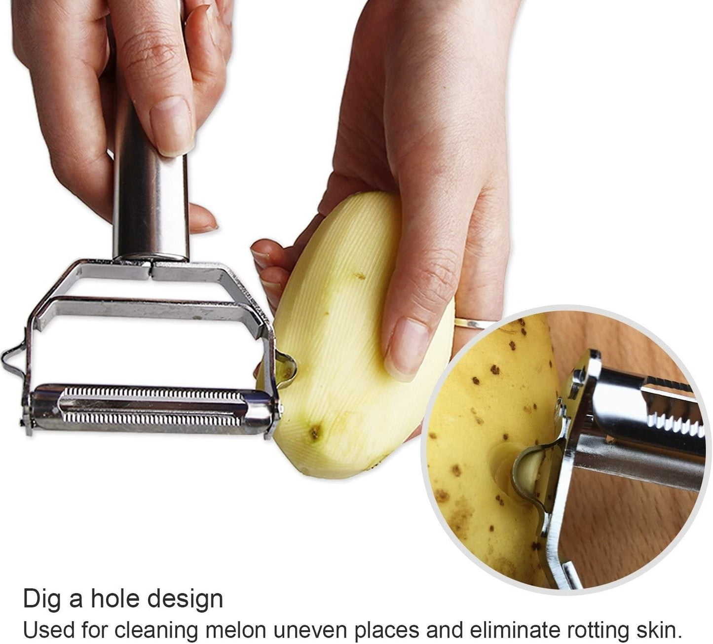 (💥Mother's Day Promotion-48% OFF) Stainless Steel Multifunctional Peeler