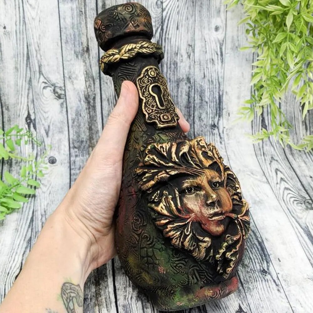 🔥Christmas Hot Sale 49% OFF - 🦋Handmade Witchcraft Sculpture Potion Bottle