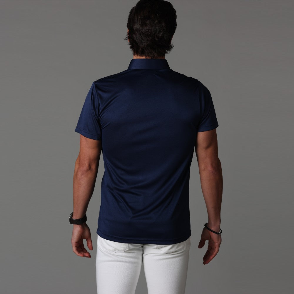 Semi-Spread Collar Polo