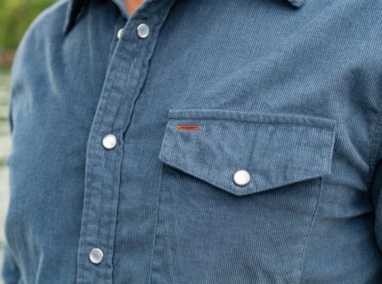 Corduroy Button Shirt