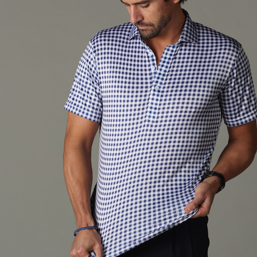 Semi-Spread Collar Polo