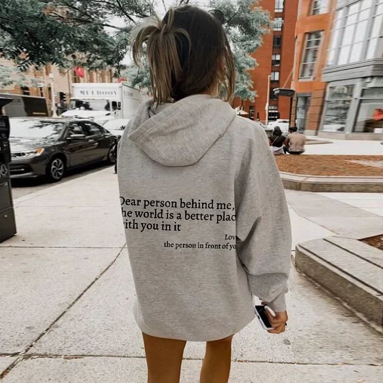 ✨'Dear Person Behind Me' ✨Sweatshirt(Buy 2 Get Free Shipping)