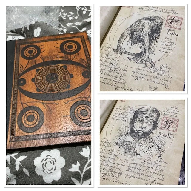 Unique 13 Ghost Black Zodiac Book