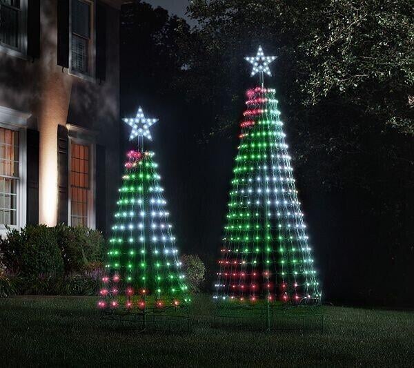 🌈Early Christmas Discounts🎄Multi-color LED animated outdoor Christmas tree