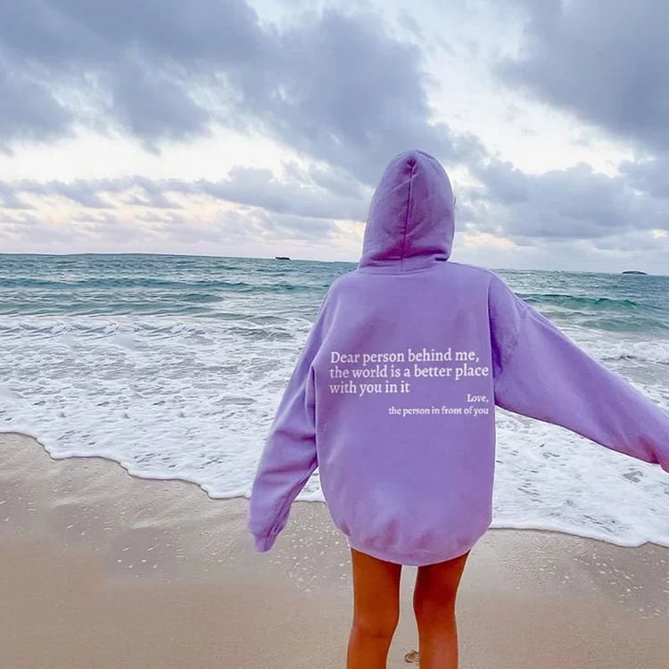 ✨'Dear Person Behind Me' ✨Sweatshirt(Buy 2 Get Free Shipping)