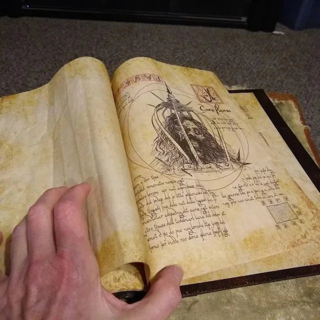 Unique 13 Ghost Black Zodiac Book