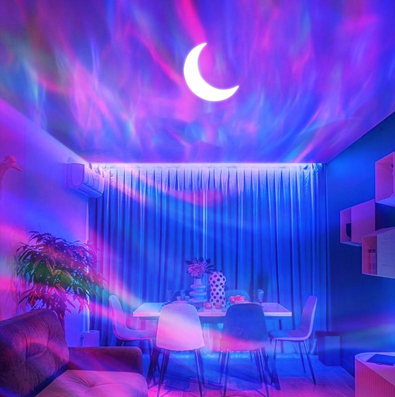 🔥Christmas 49% Off✨Northern Lights Aurora Projector-Lost in the enchanting starry sky🥰