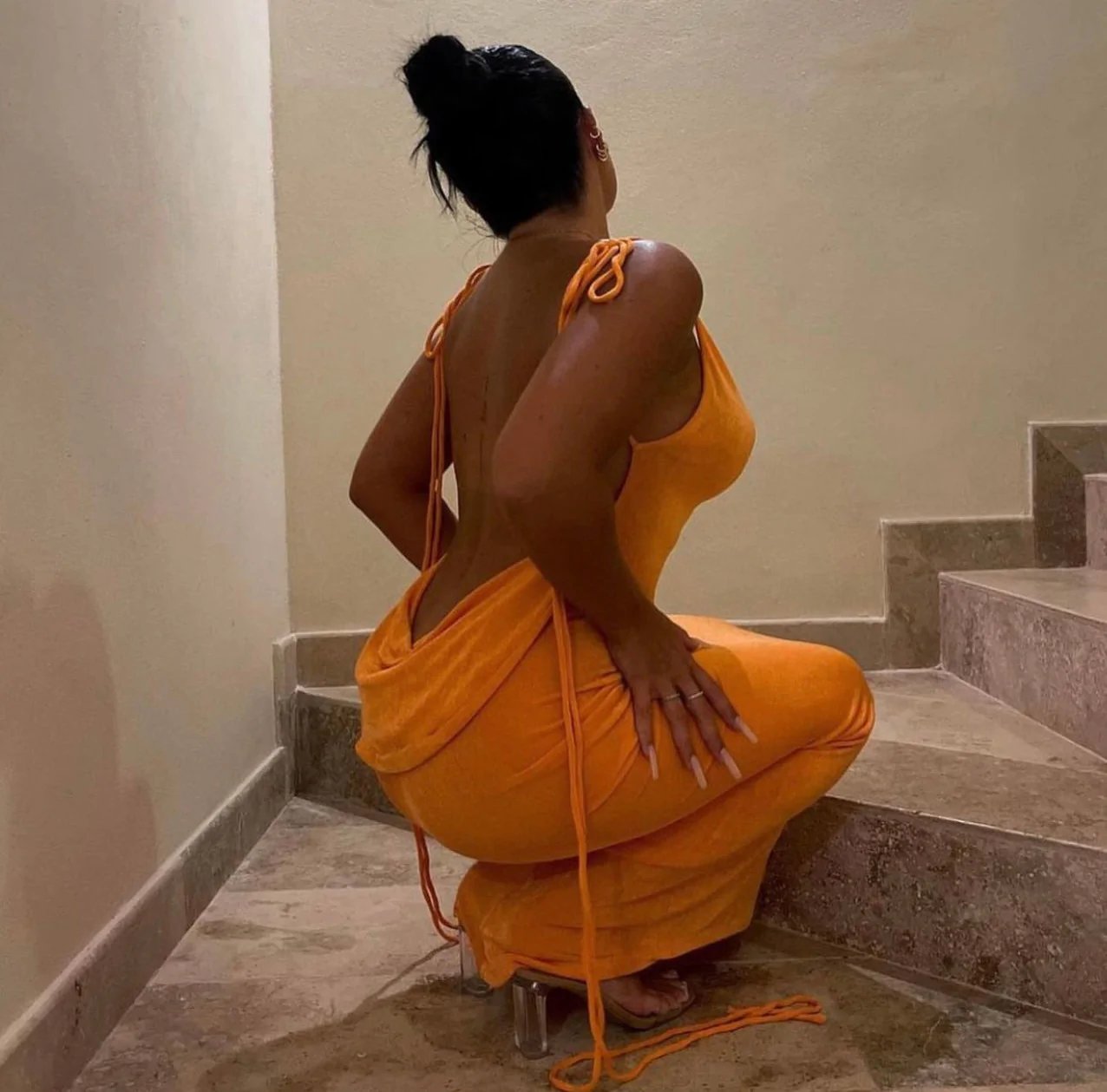 🔥50% OFF HOT SALE Backless Maxi Dress