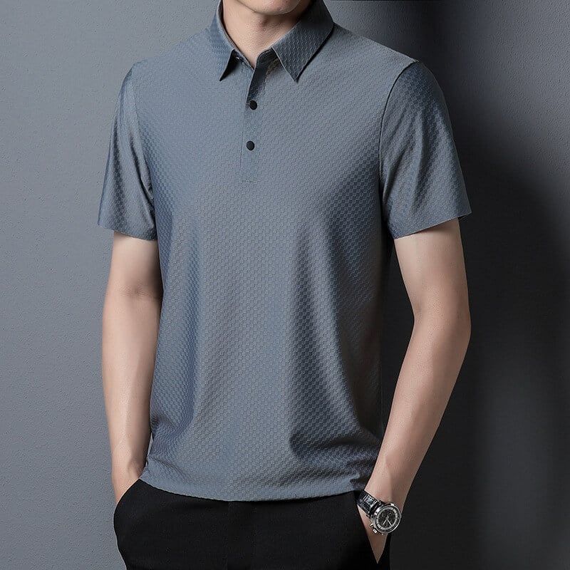Men's Solid Colour Fashion Polo Shirt