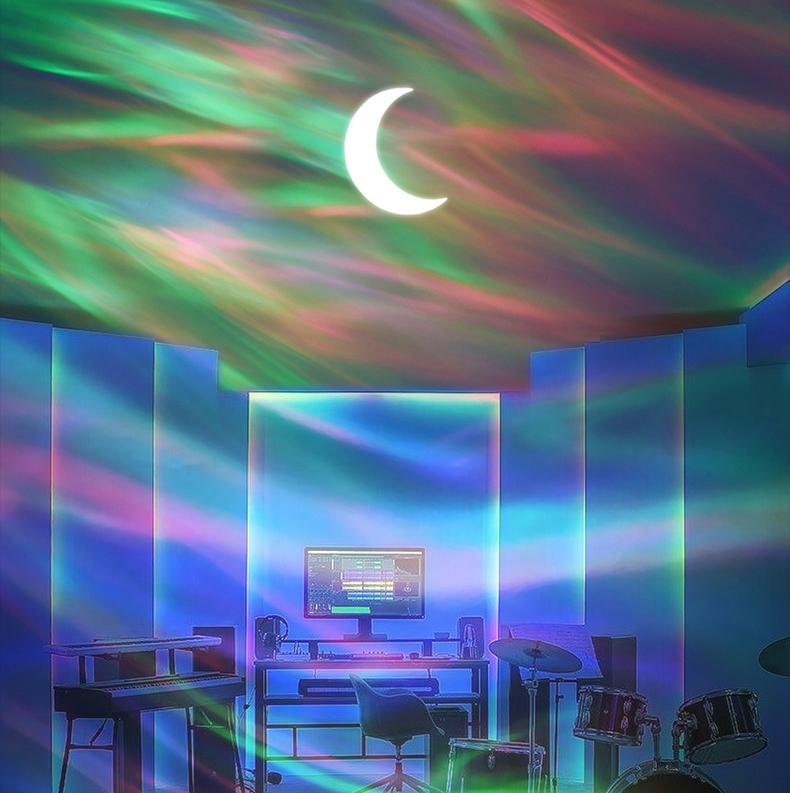 🔥Christmas 49% Off✨Northern Lights Aurora Projector-Lost in the enchanting starry sky🥰