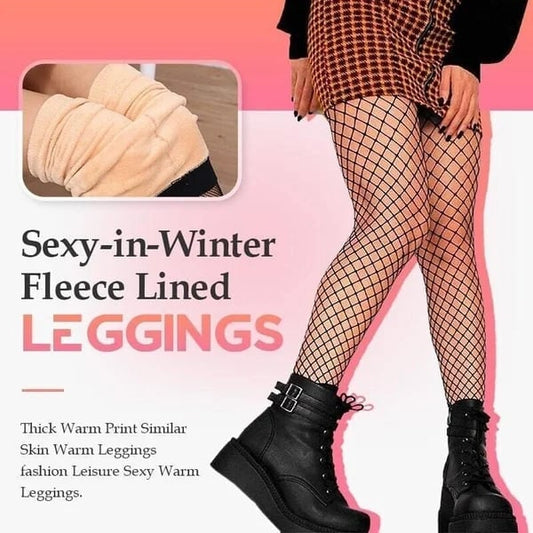 SEXY-IN-WINTER FLEECE LINED LEGGINGS