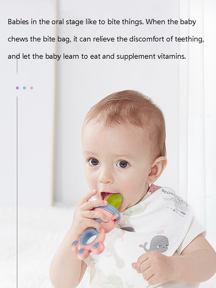 🔺fruit food supplement pacifier