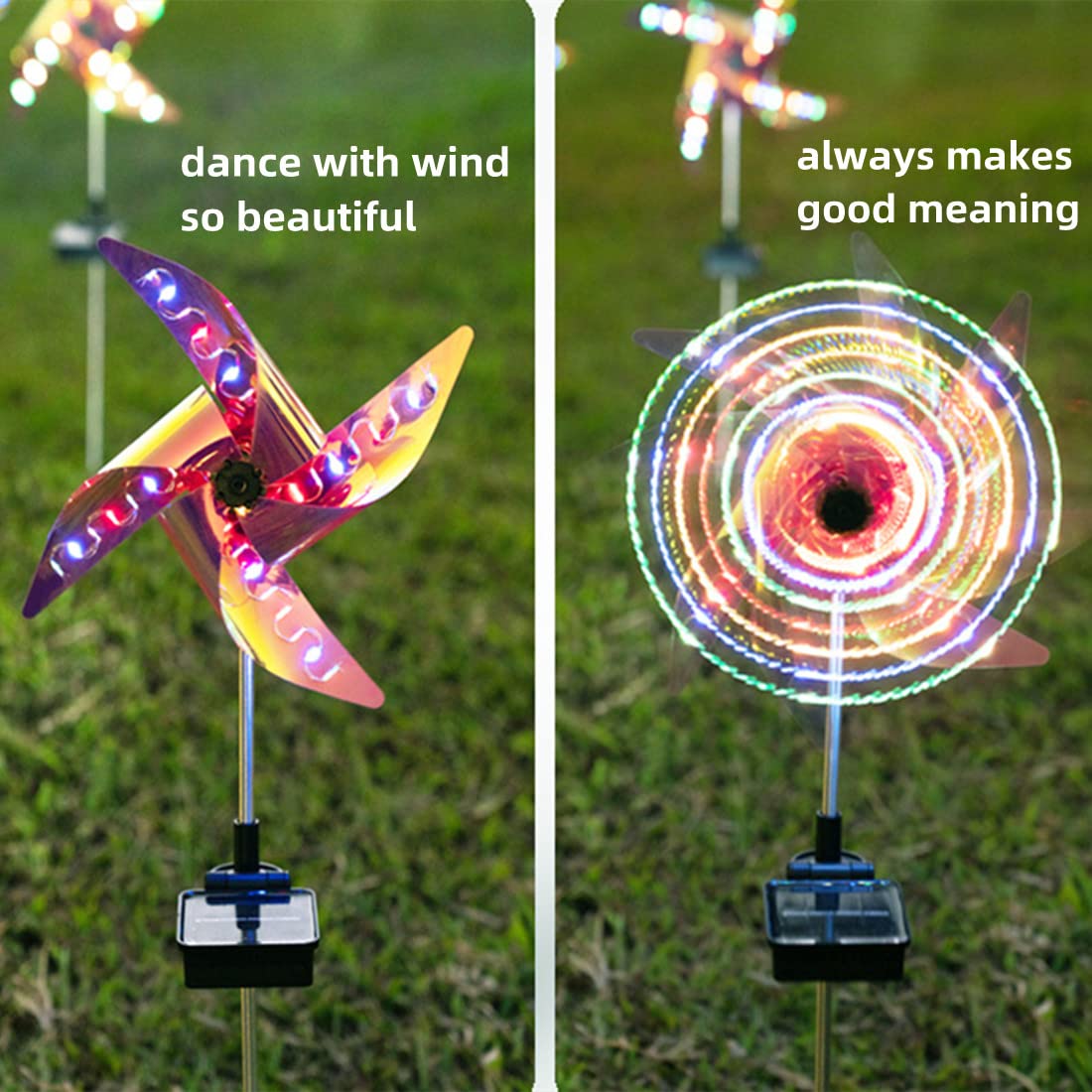 🏡Garden Solar Windmill Light--🔥Buy More Get More🔥