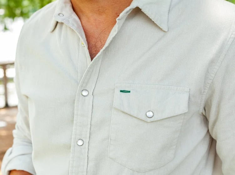 Corduroy Button Shirt