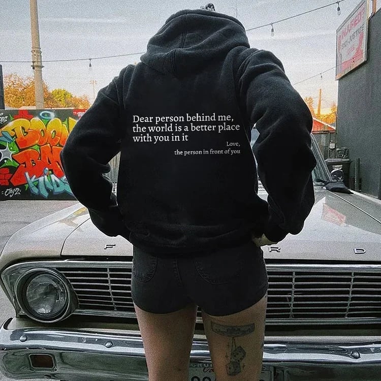 ✨'Dear Person Behind Me' ✨Sweatshirt(Buy 2 Get Free Shipping)