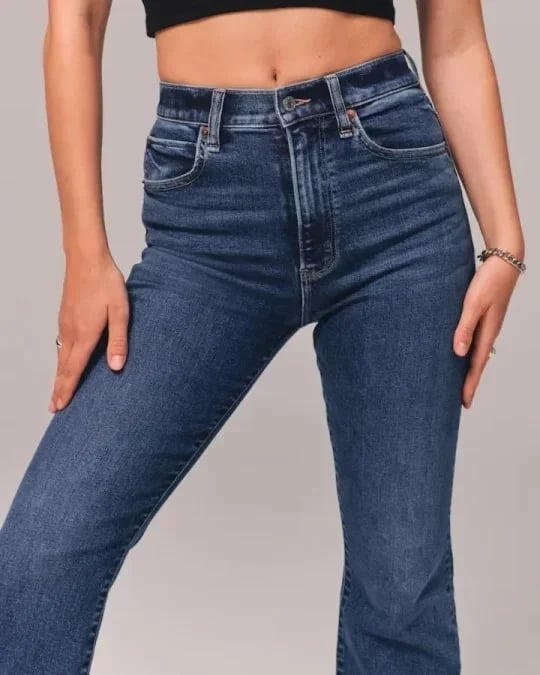 ⭐Women's 2023 Summer⭐ Ultra High Rise Stretch Flare Jean