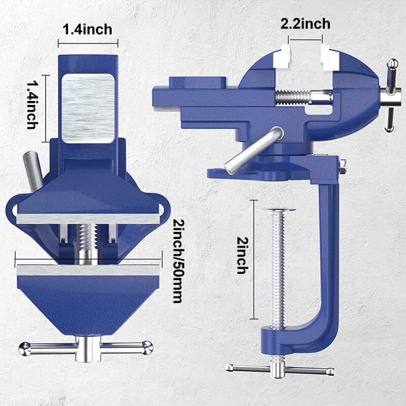 2-in-1 Bench Vise