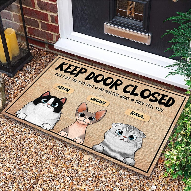 Cartoon animal floor mat