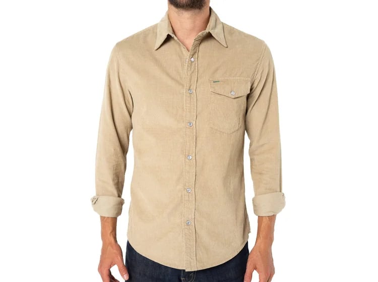 Corduroy Button Shirt