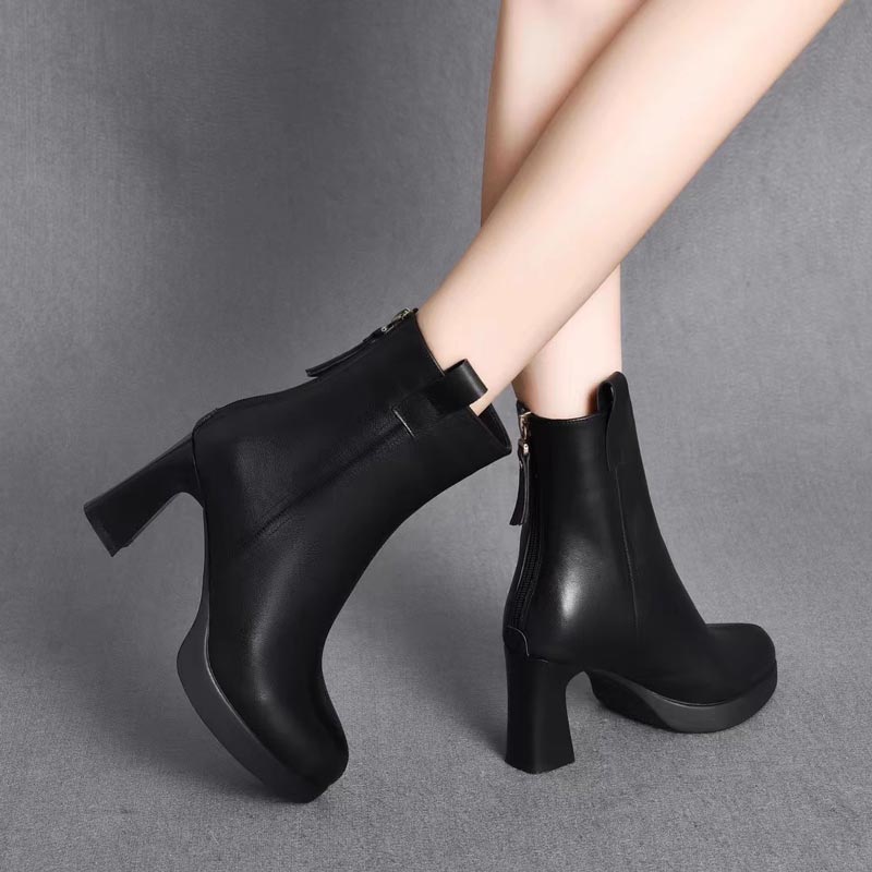 ✨2024 New👠Ladies Stylish Pointed Toe High Heel Boots🎁