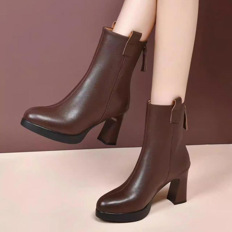 ✨2024 New👠Ladies Stylish Pointed Toe High Heel Boots🎁