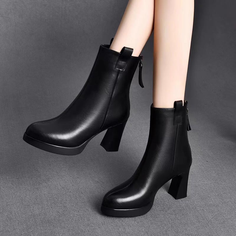 ✨2024 New👠Ladies Stylish Pointed Toe High Heel Boots🎁