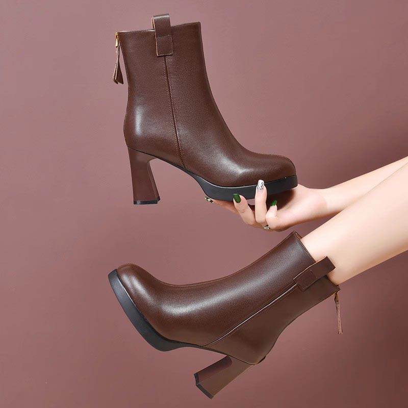 ✨2024 New👠Ladies Stylish Pointed Toe High Heel Boots🎁