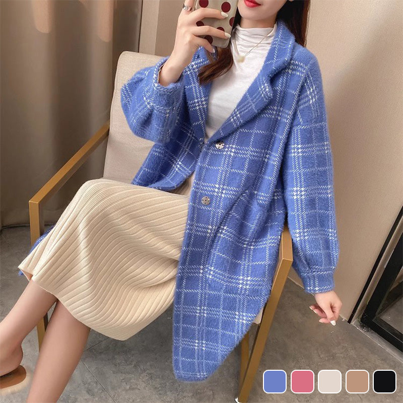 ✨Winter gift✨Faux wool mid-length coat✨Winter gift✨Faux wool mid-length coat