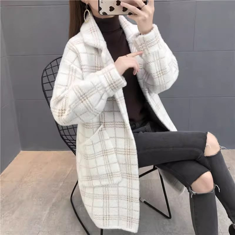 ✨Winter gift✨Faux wool mid-length coat✨Winter gift✨Faux wool mid-length coat