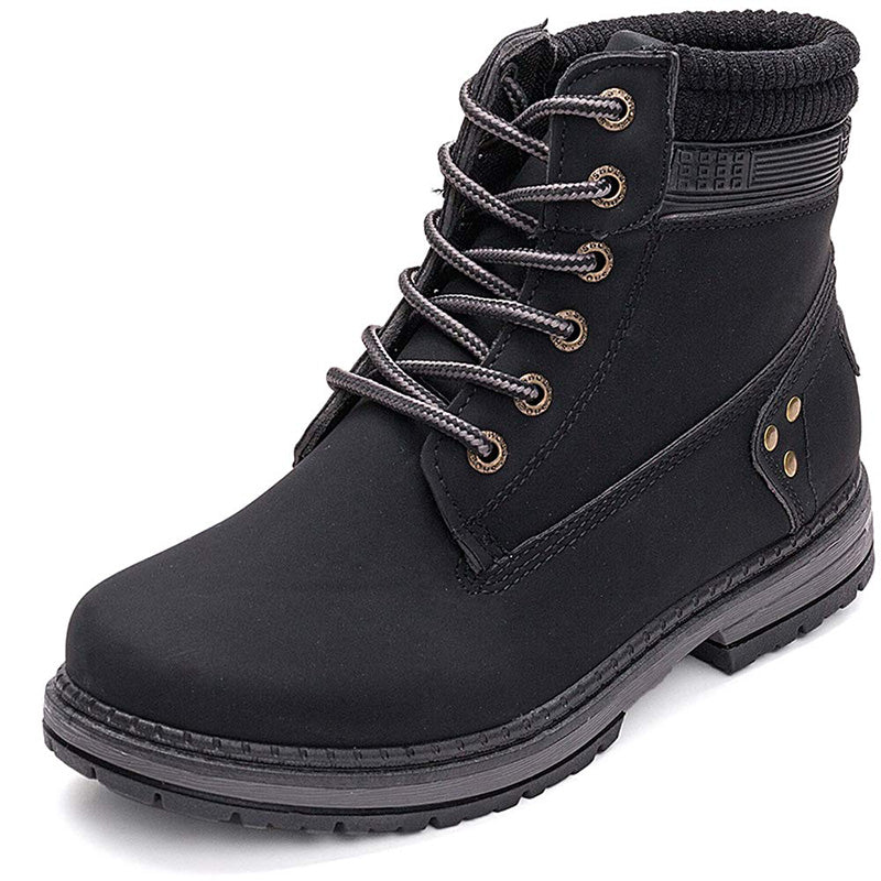 Ideal Gift - Water and weatherproof ankle lace-up boots for women for working, hiking and fighting